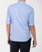 پیراهن ساده آبی روشن آستین بلند 18221191