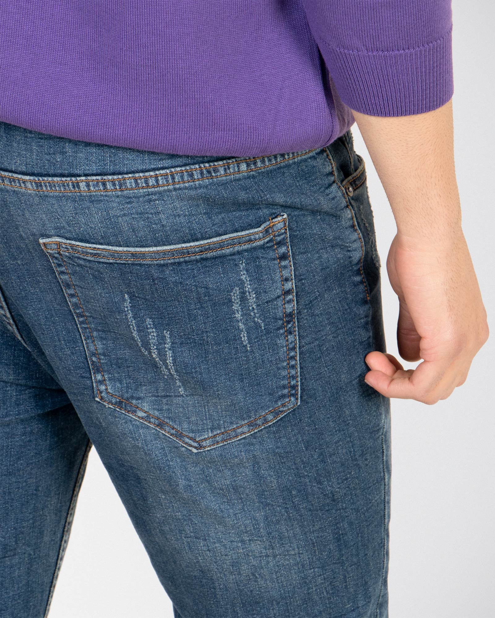 خرید شلوار جین مردانه آبی 18324304