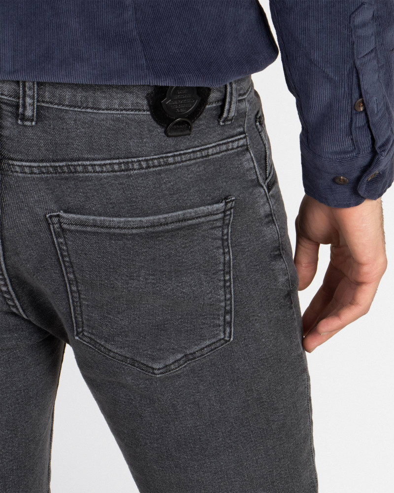 خرید شلوار جین مردانه زغالی 18324325