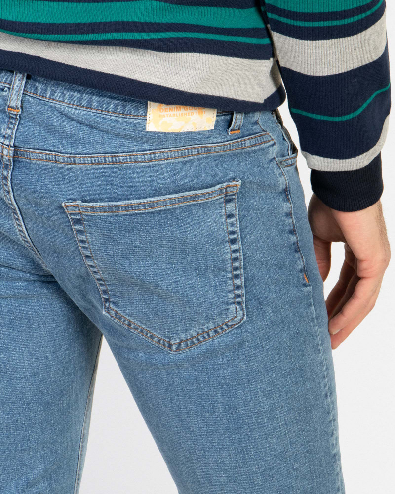 خرید شلوار جین مردانه آبی روشن 18424342