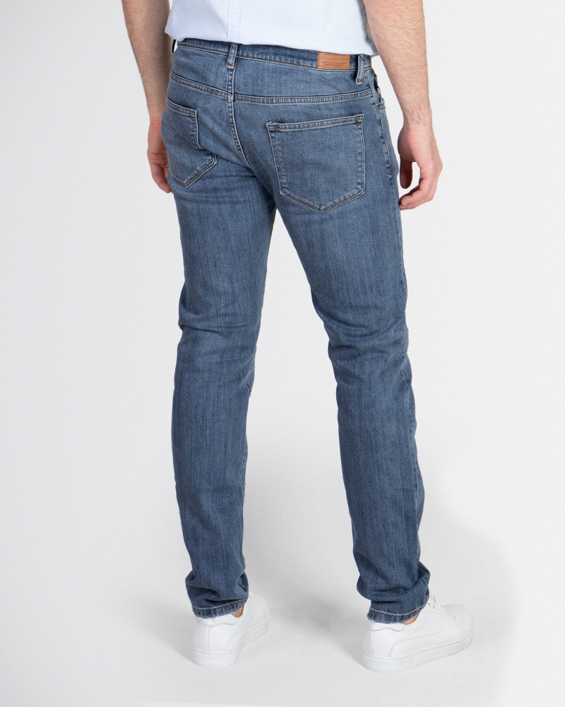 خرید شلوار جین مردانه جذب سنگشور آبی روشن 18424157