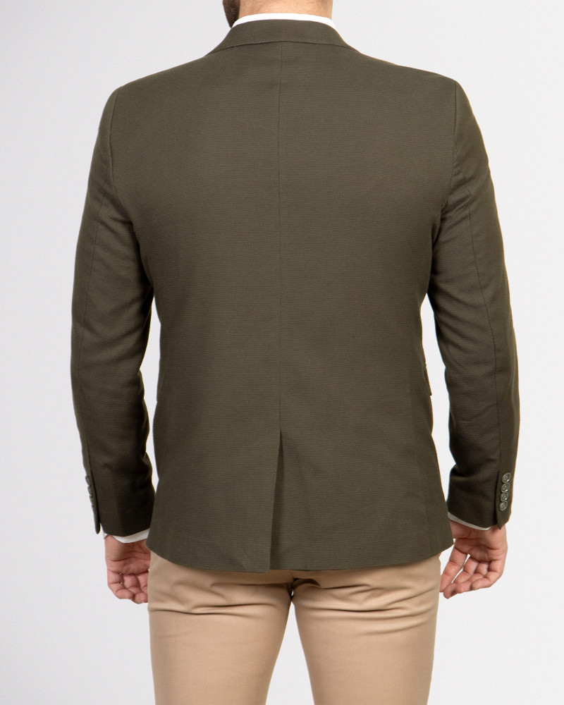 خرید کت تک مردانه روزمره تک دکمه سبز 18446158