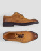 خرید کفش رسمی مردانه چرم طبیعی بند دار عسلی 18443142