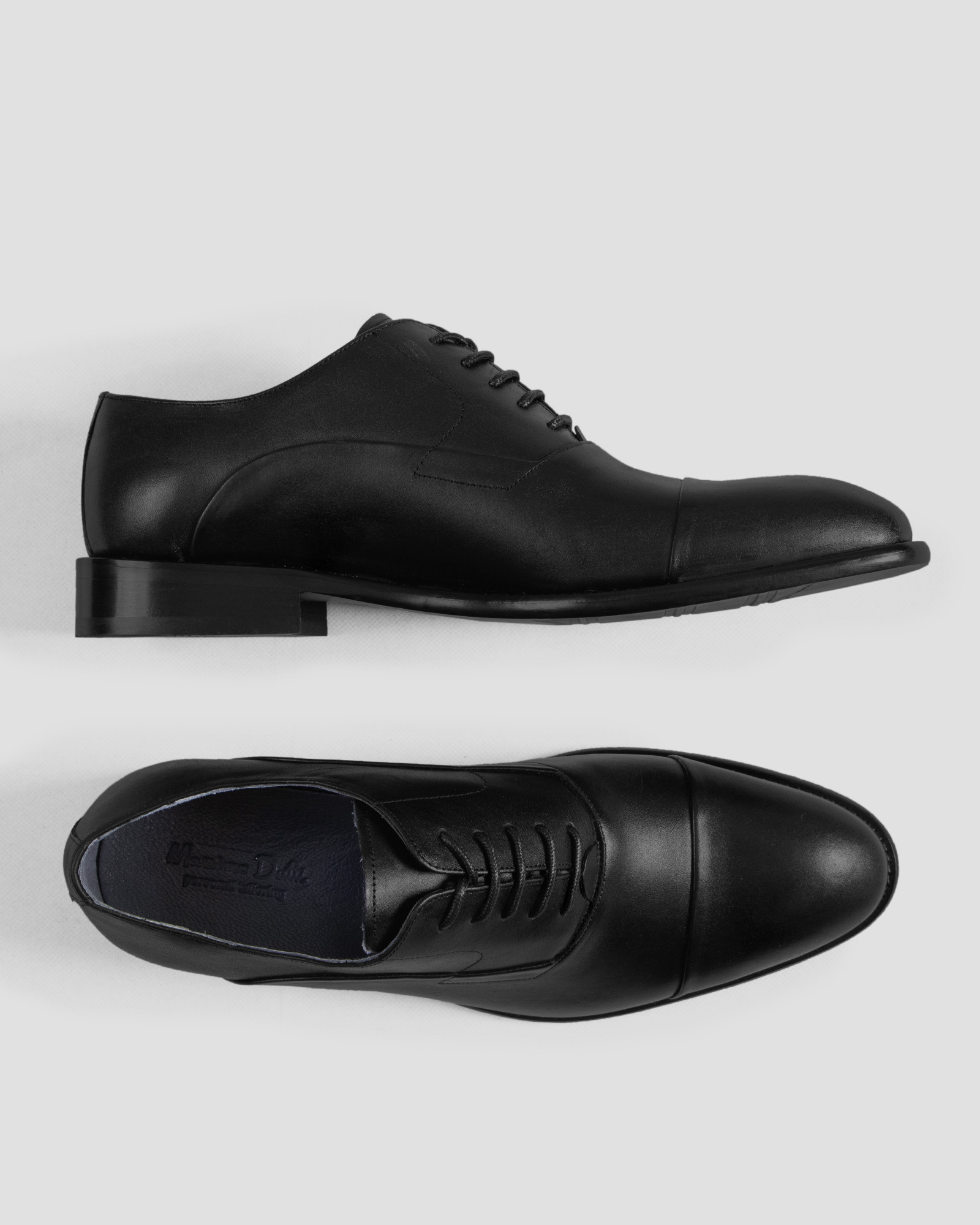 خرید کفش رسمی مردانه چرم طبیعی مشکی 18443140