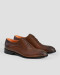 خرید کفش رسمی مردانه چرم طبیعی قهوه ای 18443140