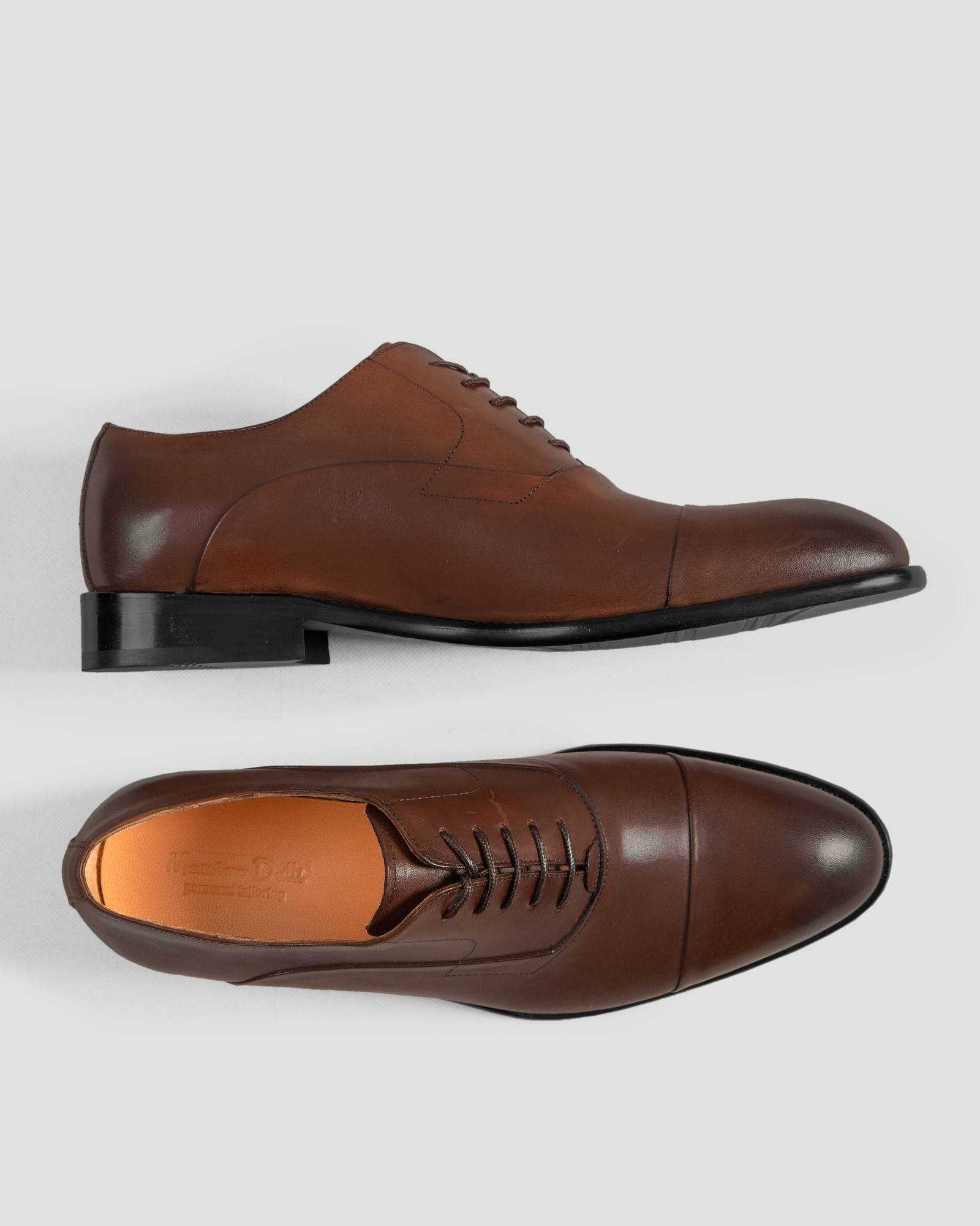 خرید کفش رسمی مردانه چرم طبیعی قهوه ای 18443140