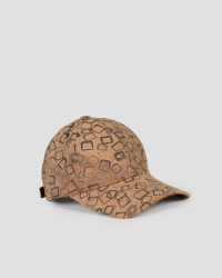 کلاه نقابدار طرح دار قهوه ای 19139103