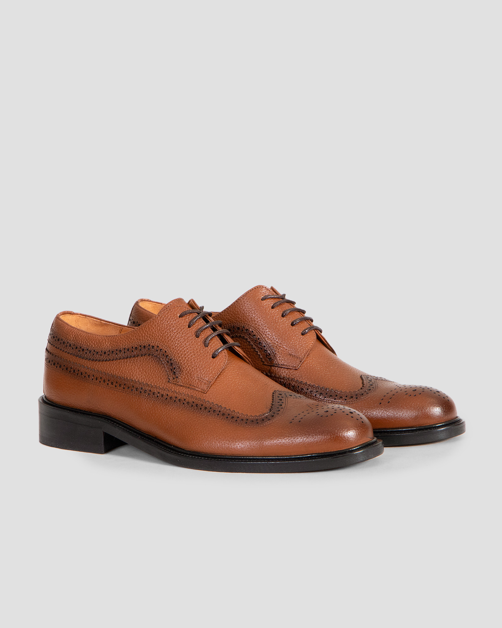 خرید کفش رسمی مردانه چرم طبیعی مشکی 18443143