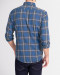 خرید اینترنتی پیراهن آستین بلند  مردانه آبی 19220406