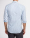 خرید پیراهن آستین بلند مردانه راه راه آبی روشن 19220408