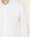 پیراهن آستین بلند سفید 19221175