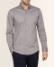 خرید اینترنتی پیراهن آستین بلند مردانه خاکستری 19221175
