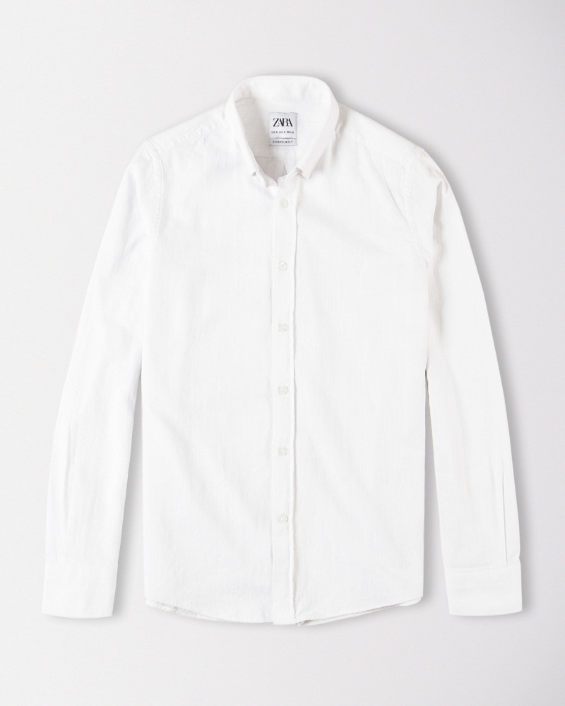 پیراهن مردانه سفید 19352135