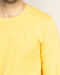خرید تیشرت آستین بلند مردانه زرد 19328114