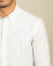 پیراهن ساده مردانه سفید 19421182