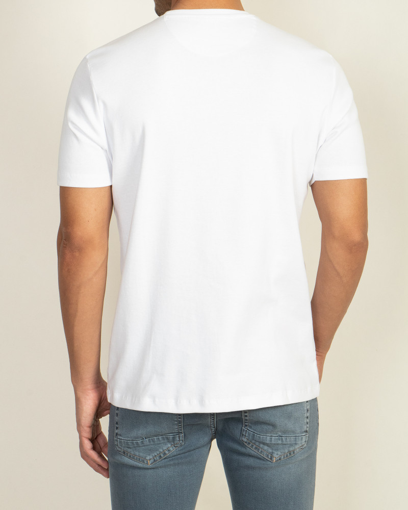 خرید تیشرت مردانه سفید 19429323