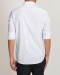 خرید پیراهن آستین بلند ساده مردانه سفید 19421187
