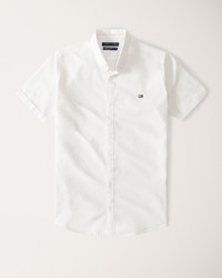 پیراهن مردانه آستین کوتاه سفید  20122117