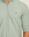 پیراهن آستین بلند ساده سبز سدری 20121202
