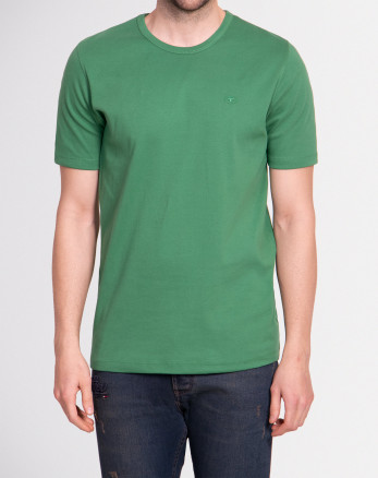 خرید اینترنتی تیشرت آستین کوتاه مردانه ساده سبز 20195102