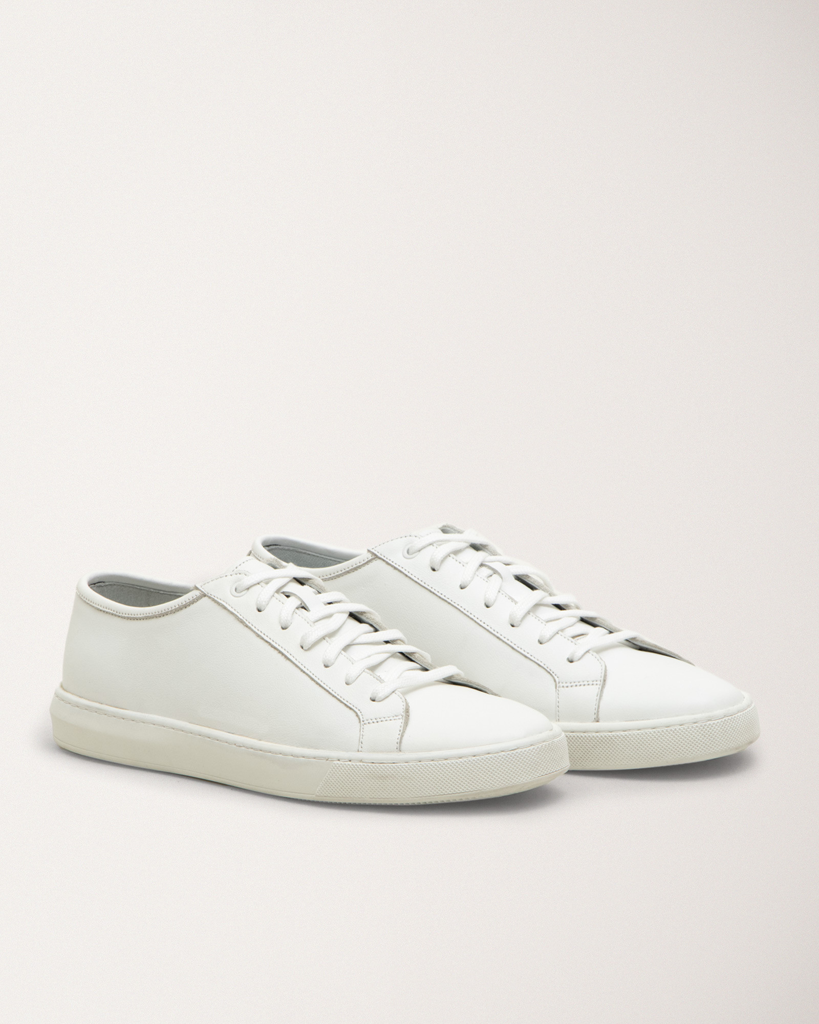 خرید کفش  روزمره بنددار با چرم مصنوعی  سفید 20144247