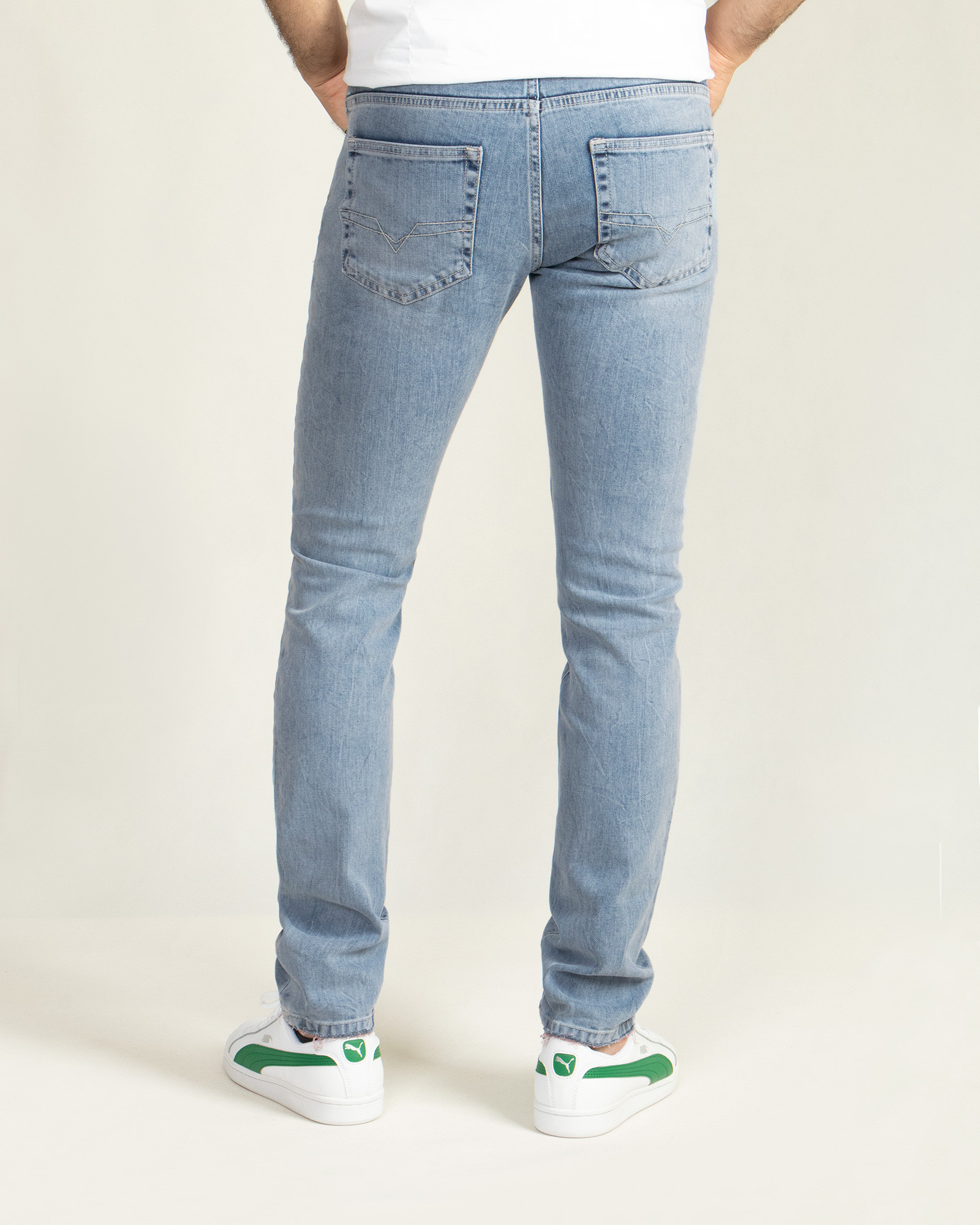 خرید اینترنتی شلوار جین مردانه آبی 2011111