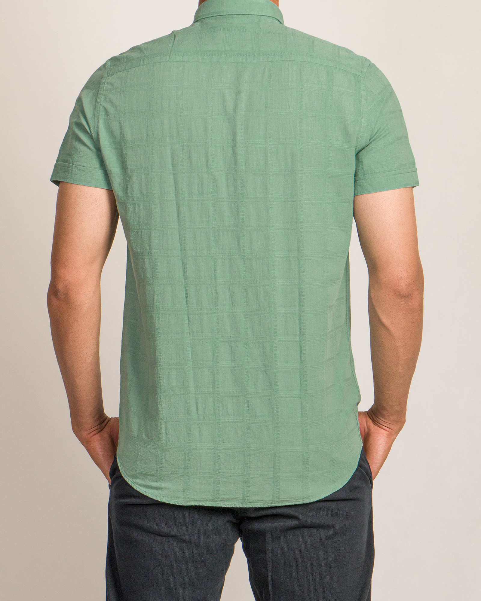 خرید پیراهن آستین کوتاه مردانه سبز روشن 22022220
