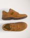 خرید کفش روزمره بندی مردانه چرم طبیعی عسلی 20144249