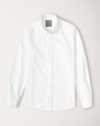 پیراهن سفید ساده مردانه 20321215