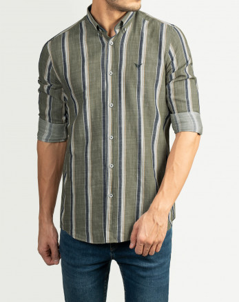 خرید پیراهن مردانه آستین بلند سبز 20466110