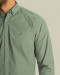 پیراهن نیمه ضخیم مردانه آستین بلند سبز 21368119