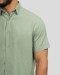 پیراهن آستین کوتاه ساده سبز 22122246
