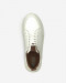 کفش روزمره بندی با چرم طبیعی سفید 22244418
