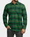 پیراهن ضخیم مردانه آستین بلند سبز 22352239