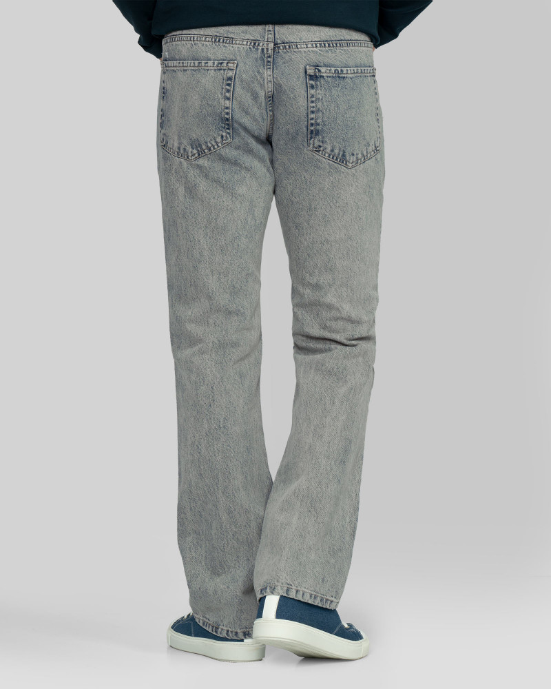 خرید و قیمت شلوار جین ساده بوت کات مردانه آبی روشن 22324610