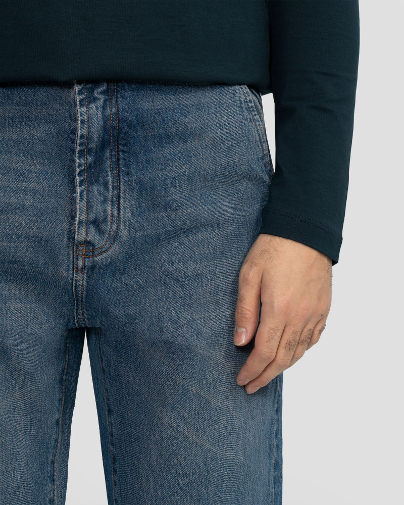 خرید و قیمت شلوار جین slouchy مردانه آبی تیره 22324604