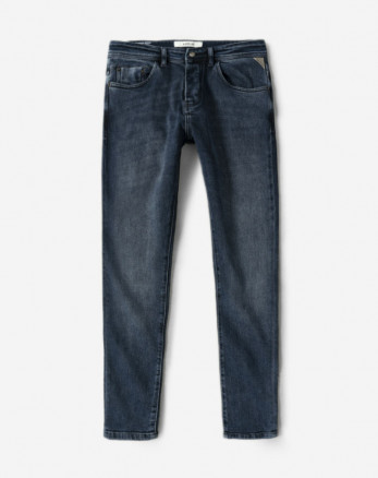 خرید و قیمت شلوار جین ساده اسکینی مردانه سرمه ای روشن 22310243