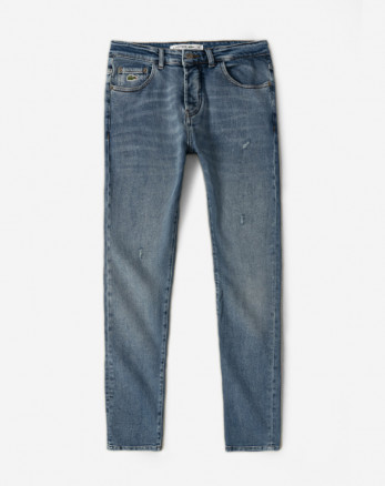 خرید و قیمت شلوار جین زاپ دار اسکینی مردانه آبی 22410256