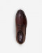 کفش رسمی بنددار با چرم طبیعی قهوه ای 22443188