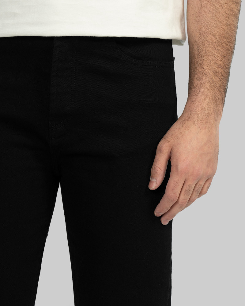 خرید و قیمت شلوار جین ساده بوی فرند مشکی 22424624