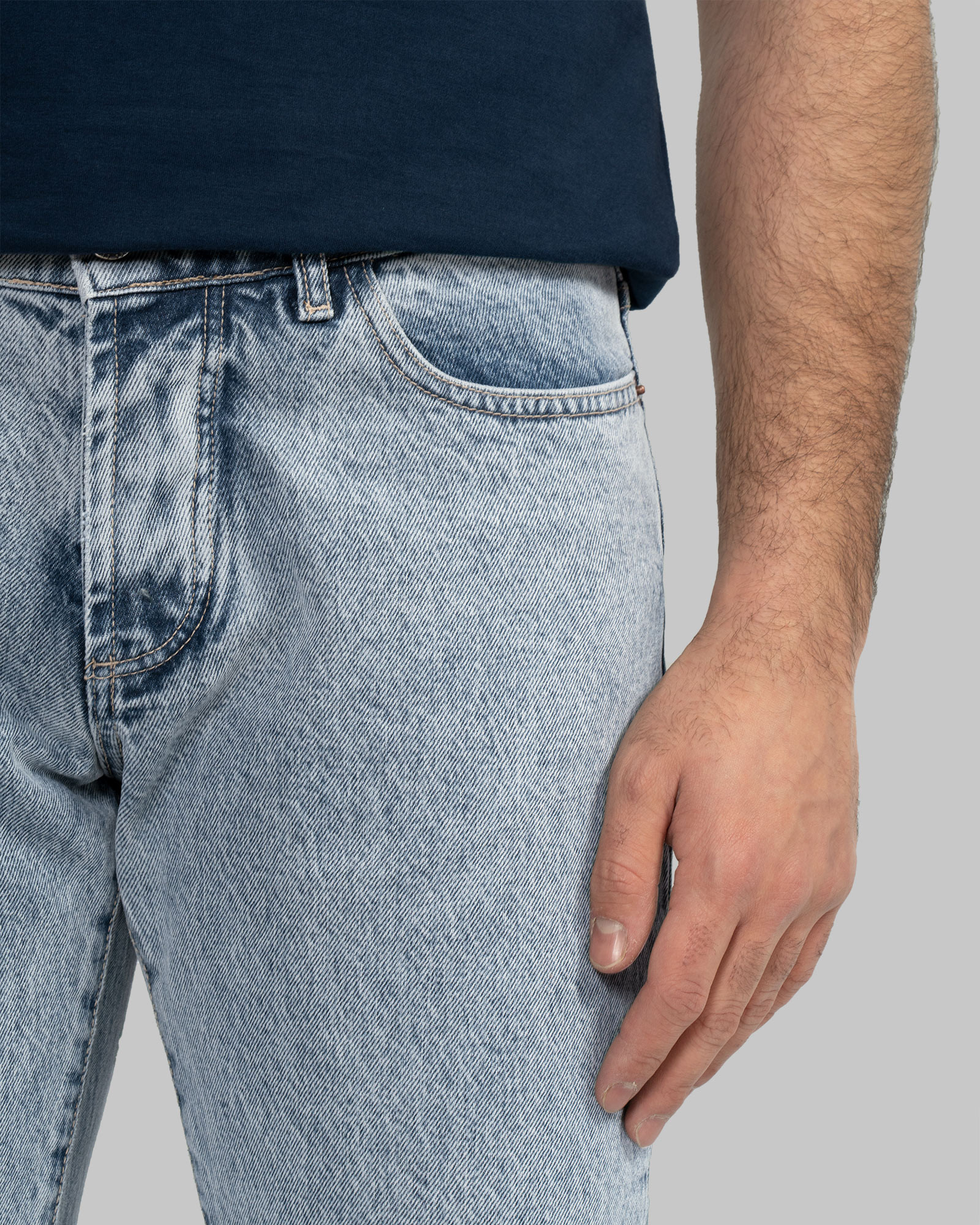 خرید و قیمت شلوار جین ساده بوت کات مردانه آبی 22324610