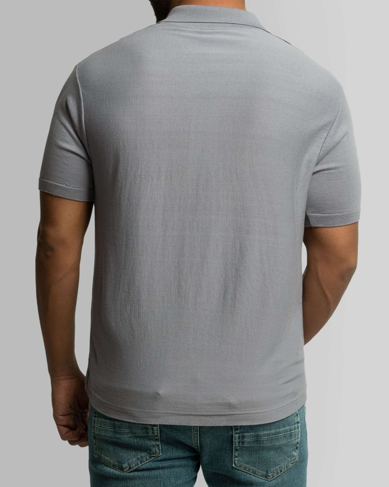 خرید پیراهن آستین کوتاه طرح دار خاکستری 22423328