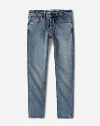 خرید و قیمت شلوار جین ساده اسلیم مردانه شیک آبی روشن 22311299