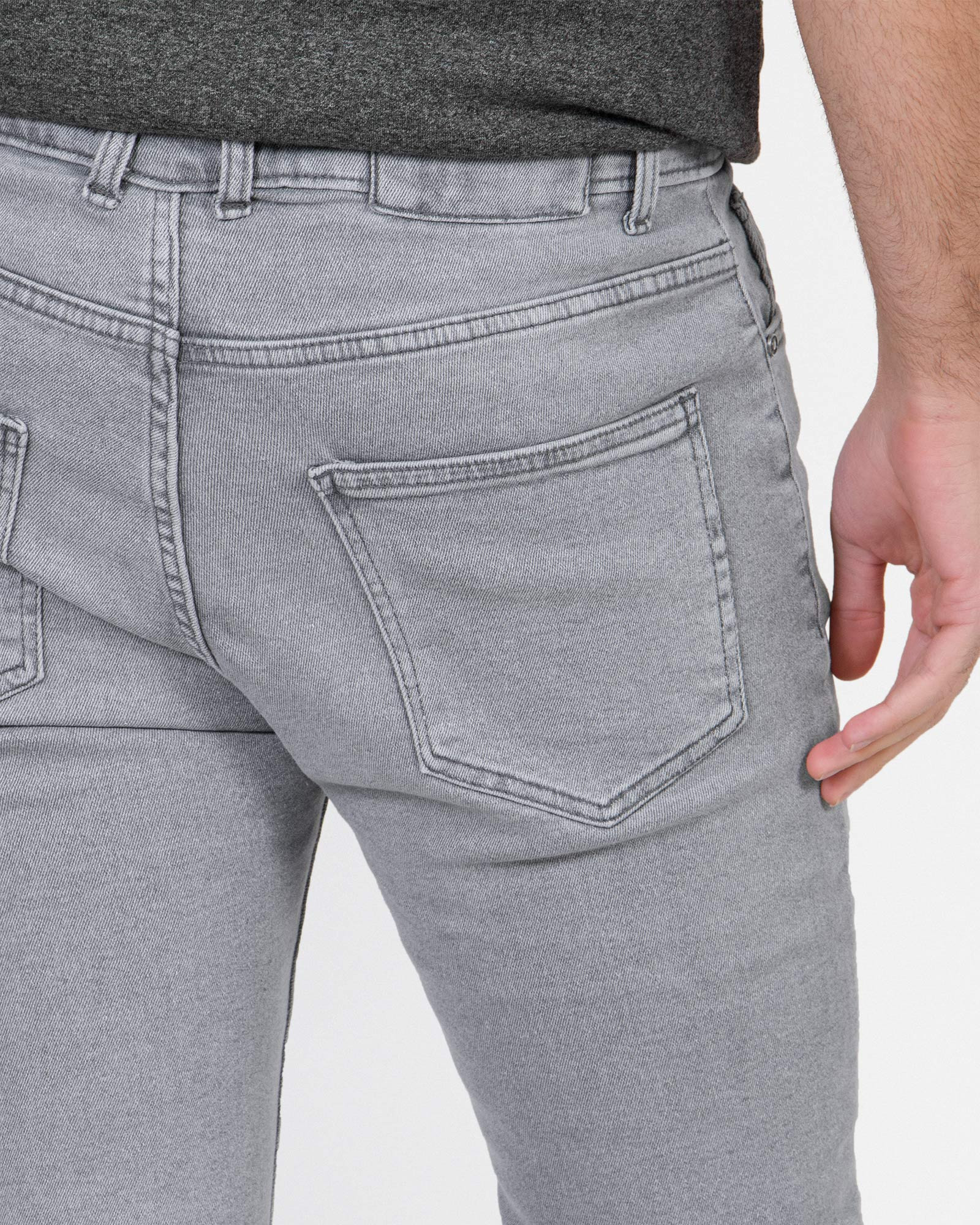 شلوار جین اسکینی خیلی جذب خاکستری روشن 19224405