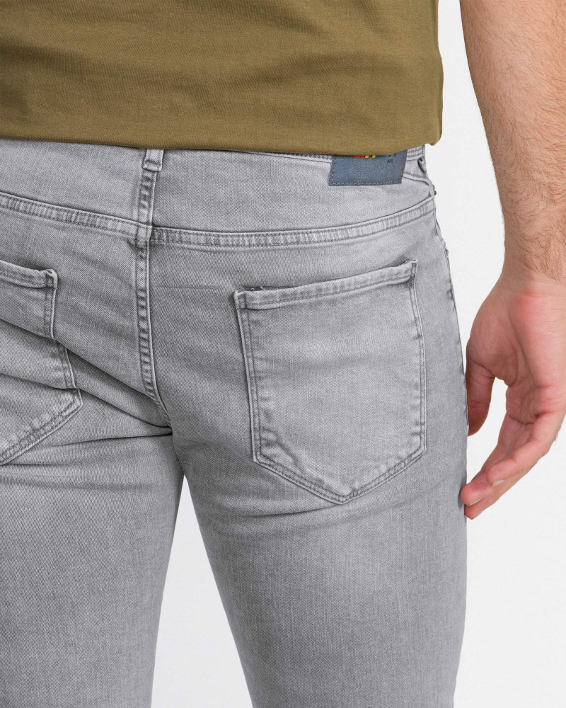 شلوار جین اسلیم جذب خاکستری 19224445