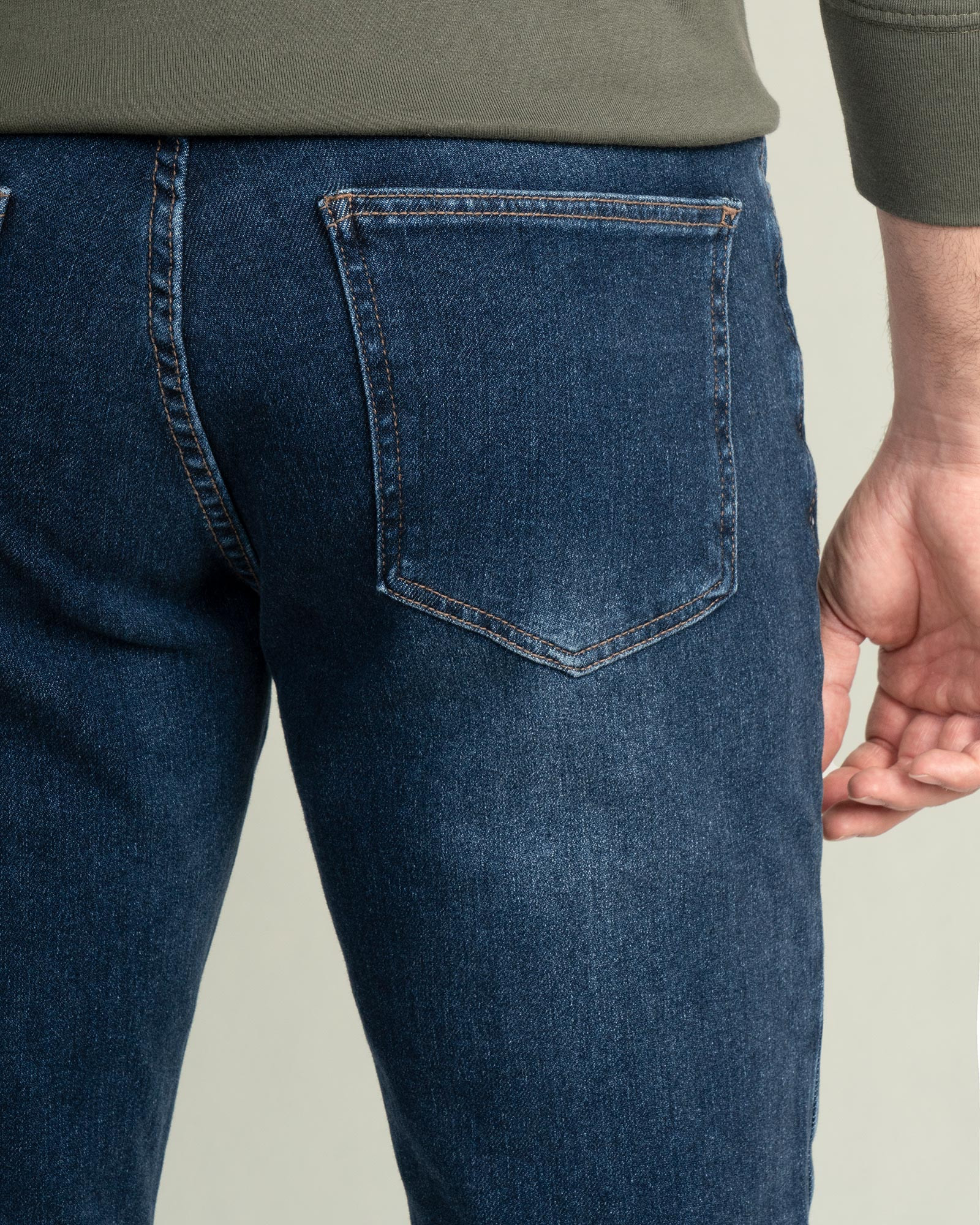 شلوار جین آبی مردانه 20311139