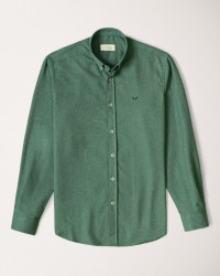 پیراهن پشمی مردانه سبز 20252144