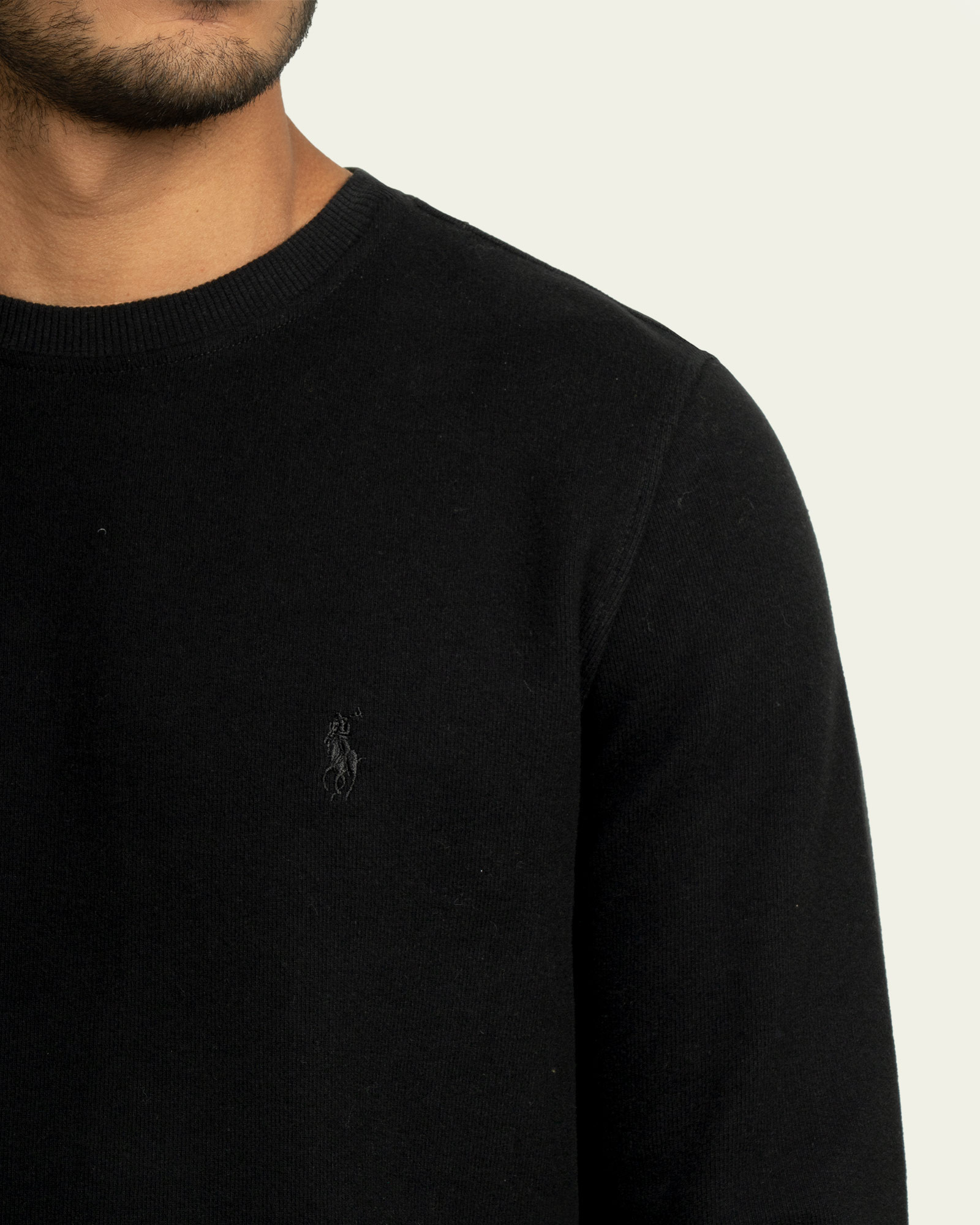 پلیور دورس یقه گرد مشکی 21257138