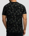 تیشرت مردانه طرحدار آستین کوتاه یقه گرد مشکی 22196372