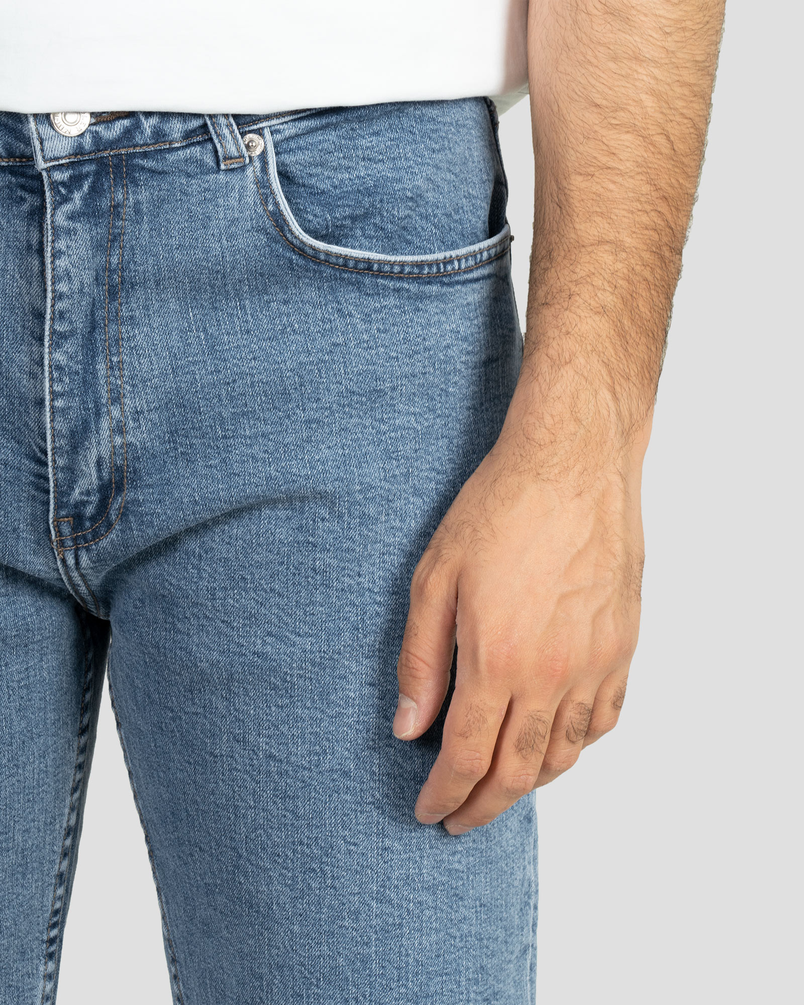 شلوار جین ساده استریت مردانه شیک آبی 22224585